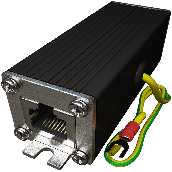 Tupavco Tp302 Ethernet Surge Protector Poe Gigabit Rj45 Lightning Suppressor