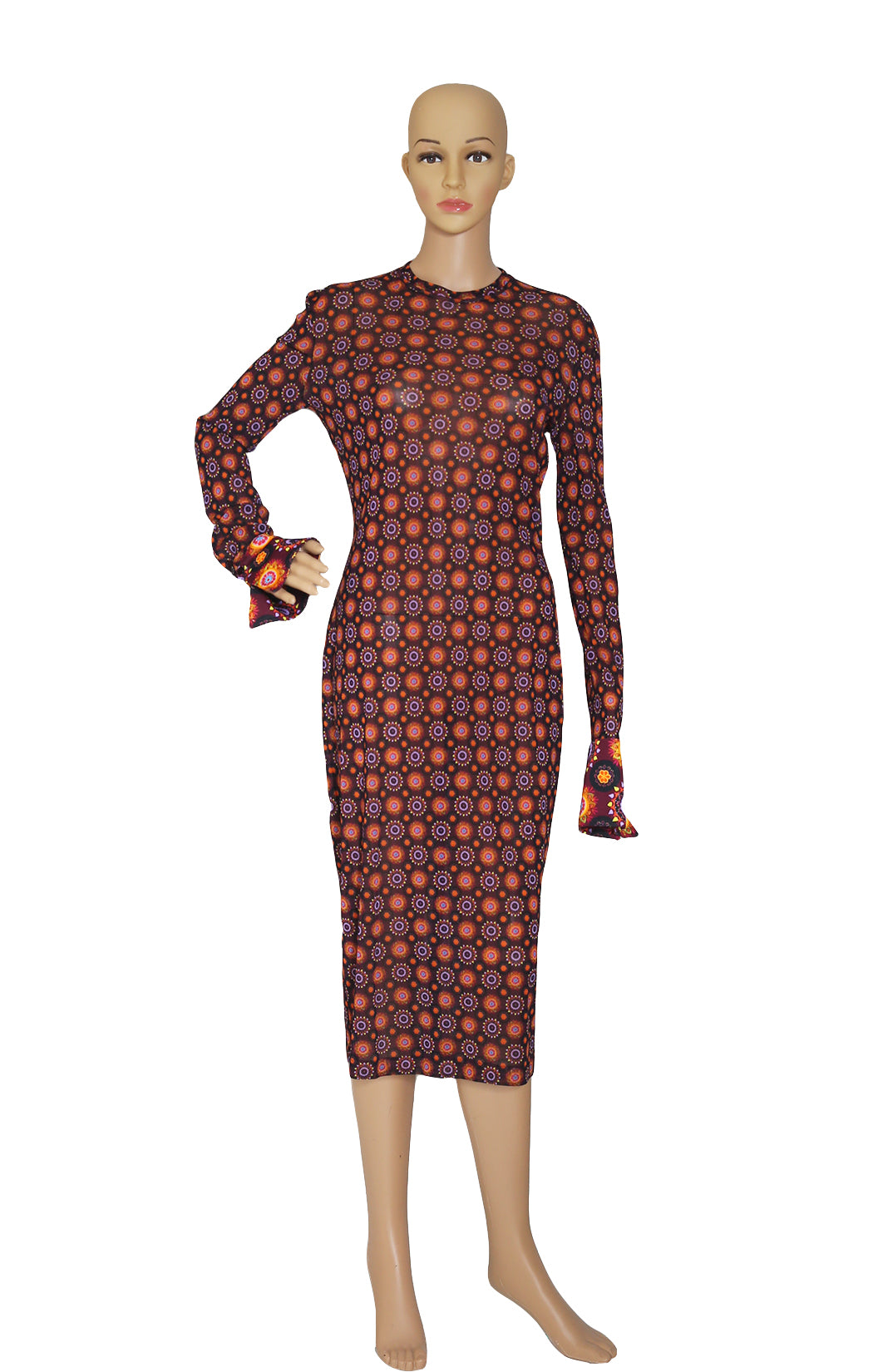 GIVENCHY Print Dress Size: FR 40 (US 8 