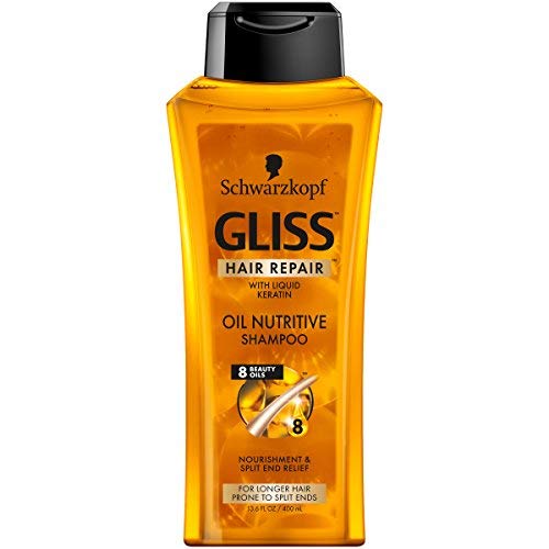 Schwarzkopf Gliss Hair Repair Oil Shampoo, 13.6 Ounce