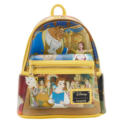 Loungefly, Bags, Loungefly Disney Beauty And The Beast Cogsworth Cosplay  Mini Backpack