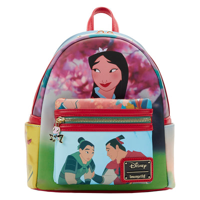 Beauty and The Beast: Library Scene Loungefly Mini Backpack