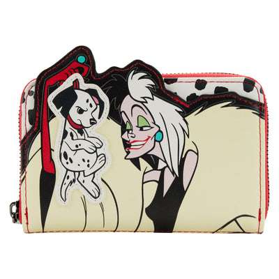 Loungefly Disney Villains Scene Evil Queen Ziparound Wallet