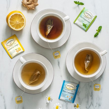 Infusion & Tea: all our great plants combined in tea bags to