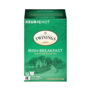 Keurig K-Mini - Cafetera de una sola porción con cápsulas Twinings of  London English Breakfast Tea K-Cup, 24 unidades