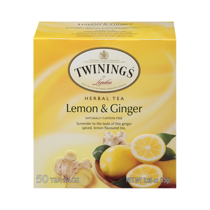 Twinings Lemon & Ginger Herbal Tea – Twinings North America
