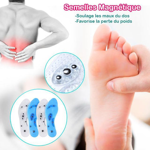 Feet™ Semelles magnétiques d'acupression