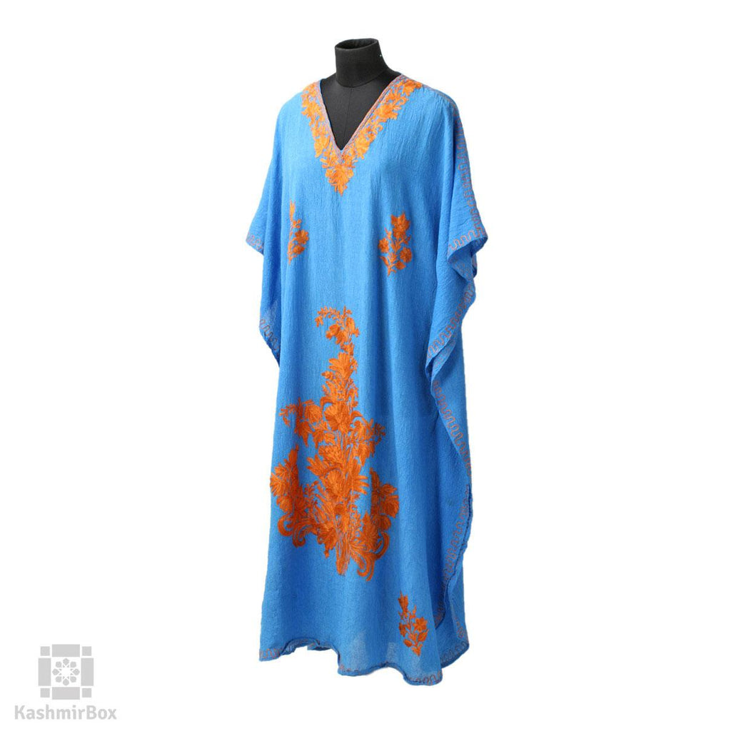 kashmiri kaftan dress