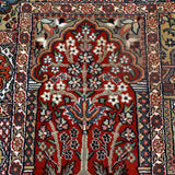 Black Hamadan Silk Carpet - Kashmir Box