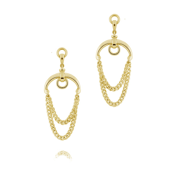Gold Chain Beitris Earrings