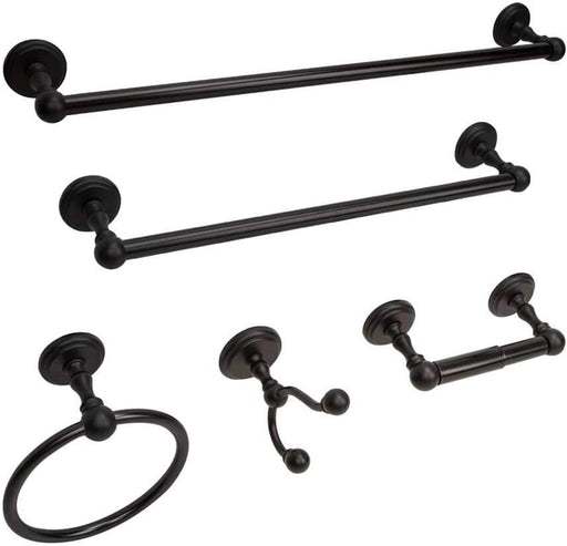 Richter Black Chrome Bath Accessories