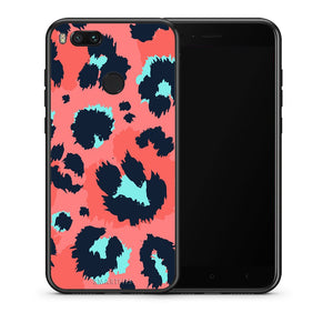 Animal Pink Leopard - Xiaomi Mi A1 Case +FREE Ring Holder