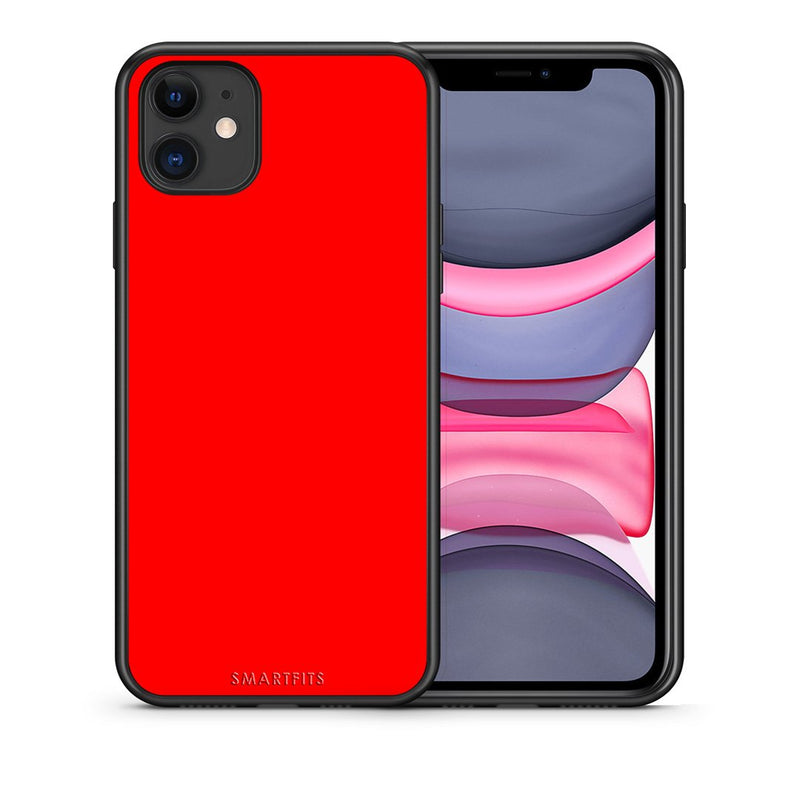 Iphone 11 Red Color Case Cover Bumper Smartfits