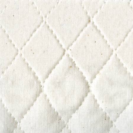 270-000 Muslin White Double Faced, Pre-Quilted Cotton Fabric, Diamond  Solids - 270000