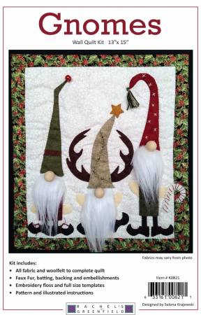 Gnomes Wall Quilt Kit