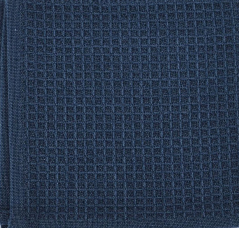 13×13 Waffle Weave Dish Cloth - Provincal Blue