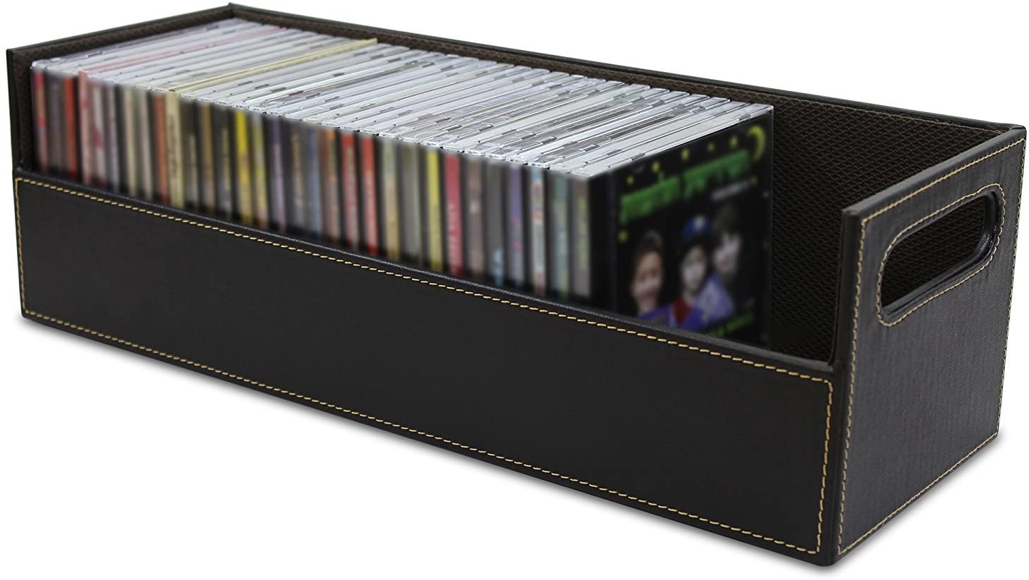 Zachtmoedigheid Benodigdheden Alvast Set of 2- Stock Your Home CD Storage Box with Powerful Magnetic Openin