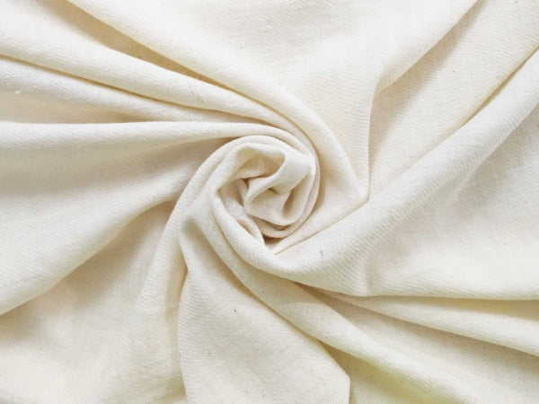 Unprocessed Cashmere Cotton Khadi by Cotton Rack.