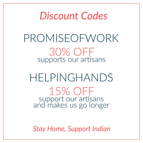 Discounts for Cotton Rack Purchase. You can use PROMISEOFWORK for 30% or you can use HELPINGHANDS for 15% off.