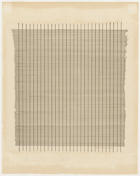 Tremolo by Agnes Martin, 1962 (Source: moma.org)