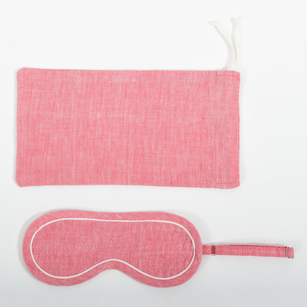 pink eye mask