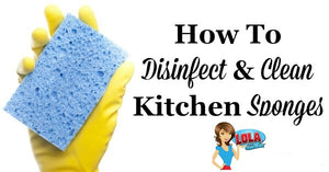 disinfect kitchen sponge