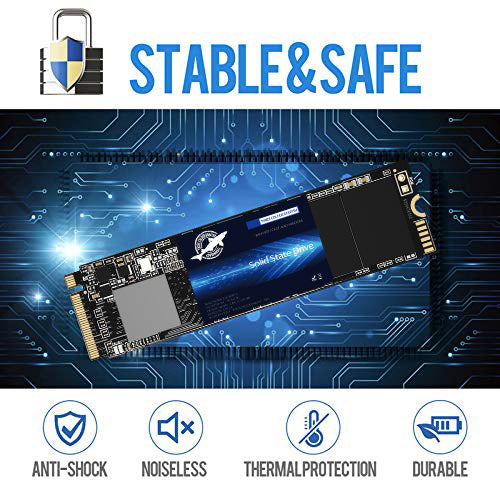 送料無料 SSD PCIe NVMe 512GB Dogfsih Internal Solid State Drive