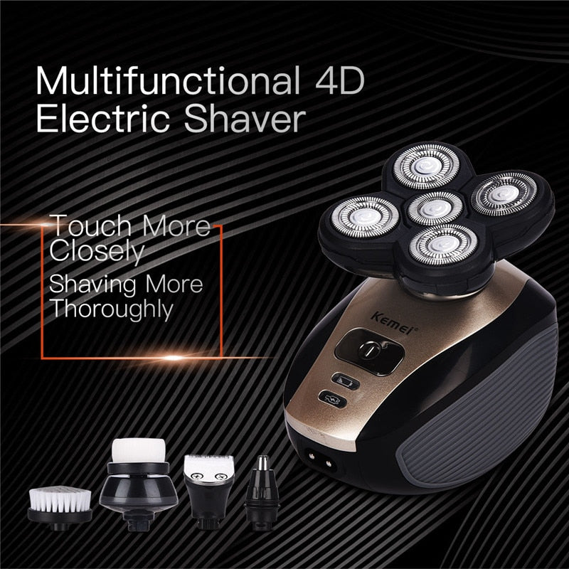 5 in 1 4d head shaver