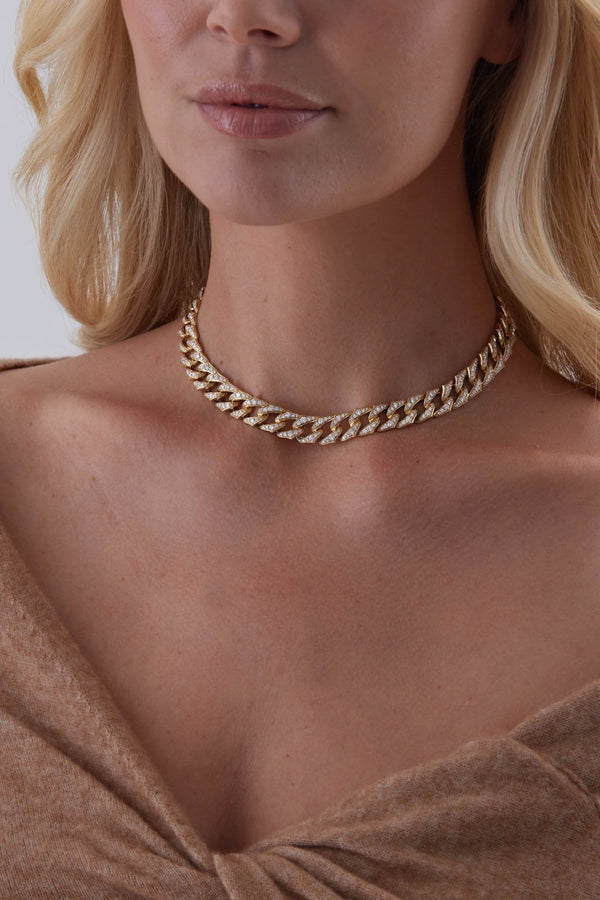 Saintda Cuban Link Chain for Men Women Iced Out India | Ubuy