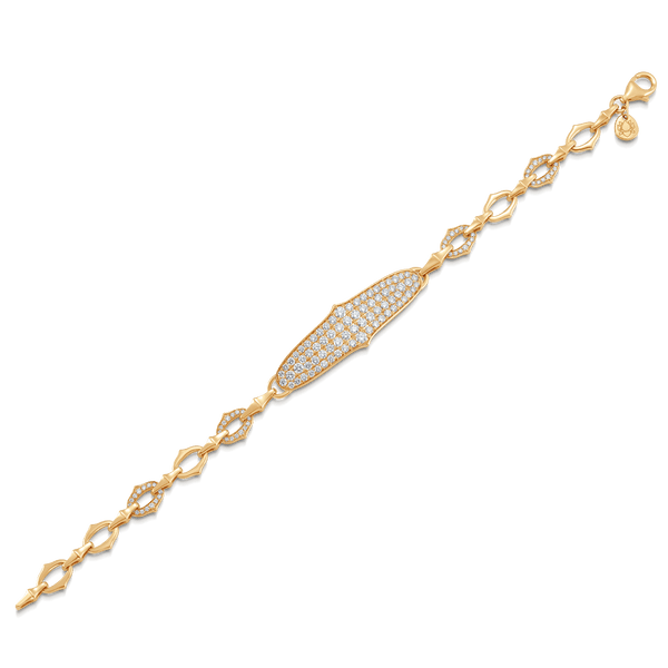 Bismark Link Bar Bracelet (14K) – Popular J