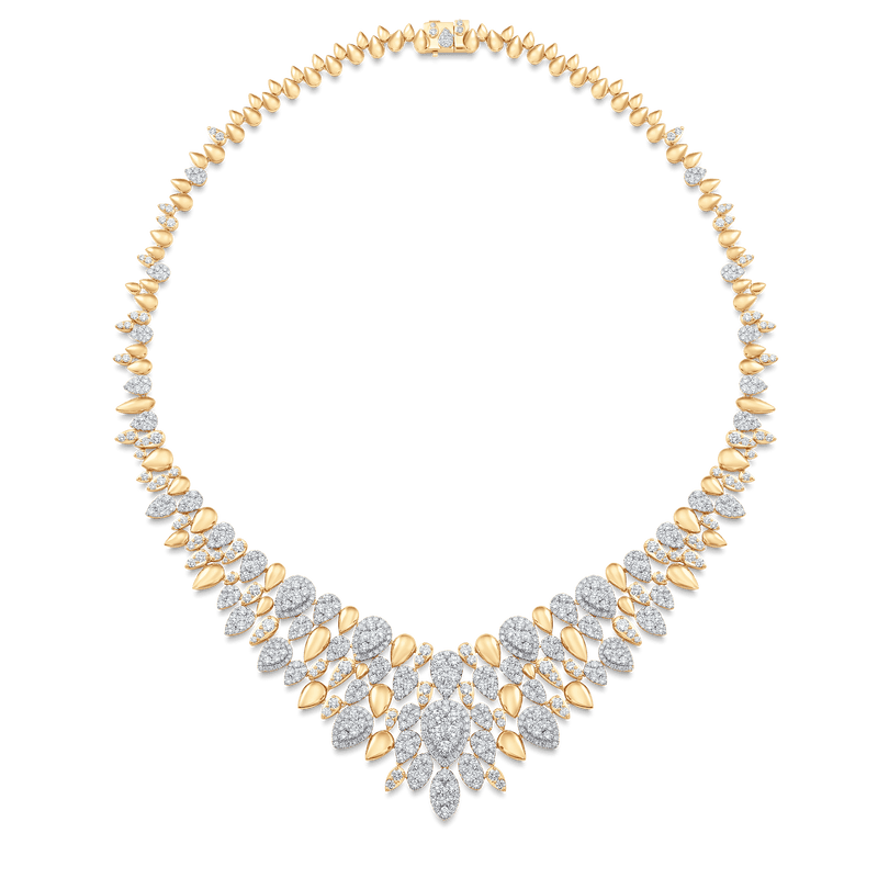 Reverie Couture Diamond Statement Necklace | Designer Fine Jewelry by ...