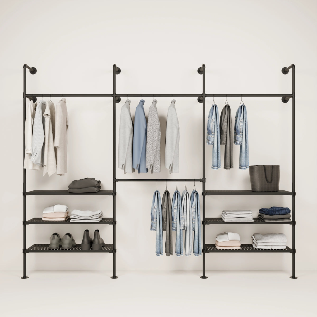 KIM DOUBLE 3 METAL – 6 external shelves | pamo. design