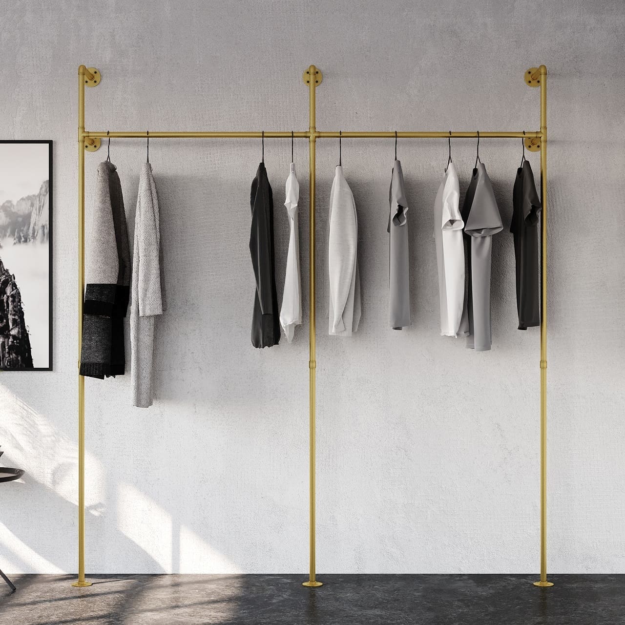 KIM II Gold – Industrial closet gold | industrial design | pamo. – pamo ...