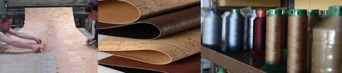 Cork Leather Fabric Production