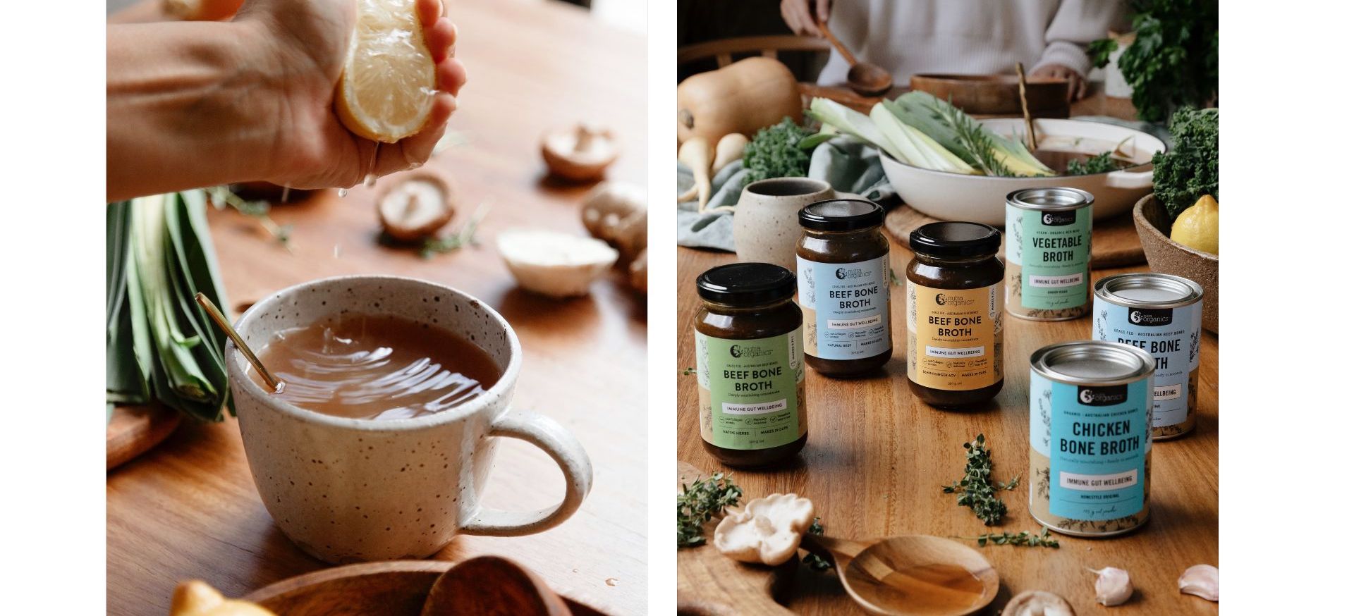 Bone Broth Powders and Concentrates to support immunity