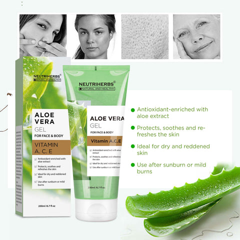 gel de aloe vera para la piel