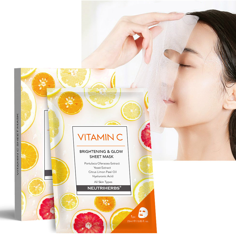 Vitamin C Brightening Sheet Mask | Private Label | Amarrie â Amarrie 