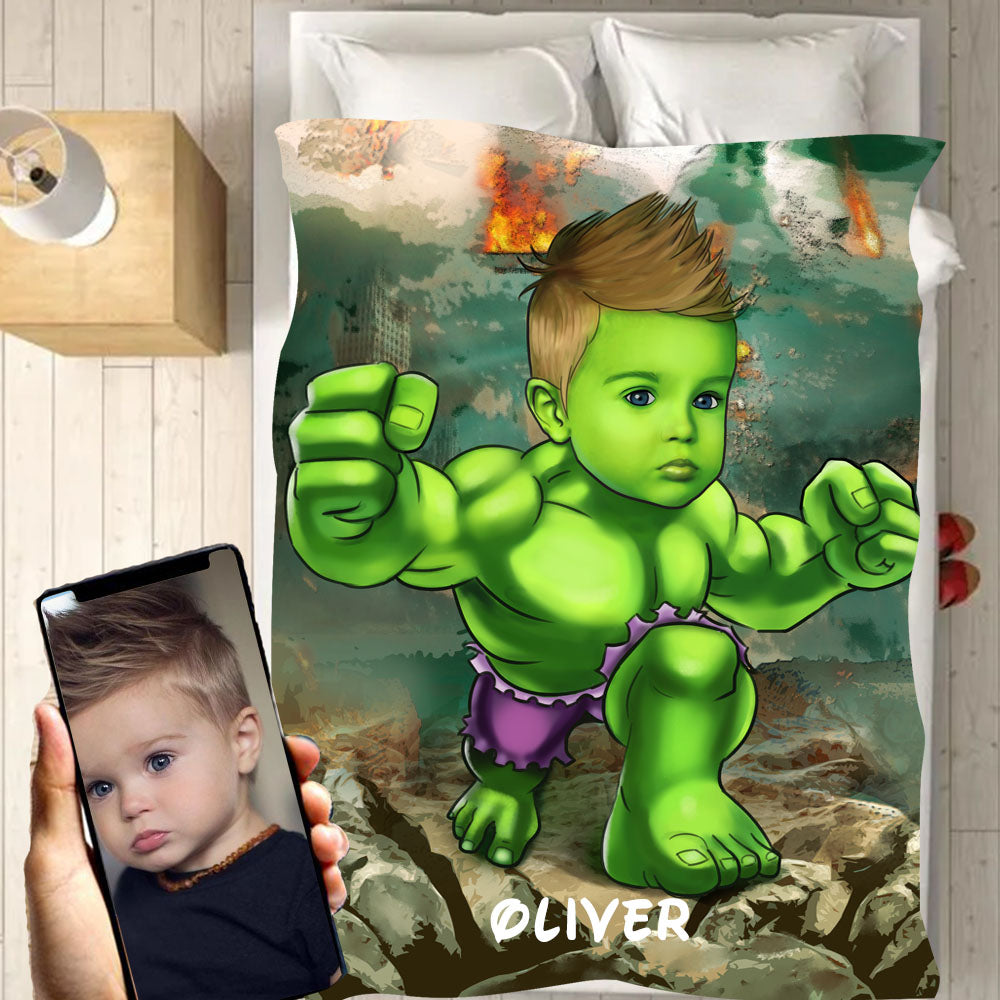 personalized kid blankets