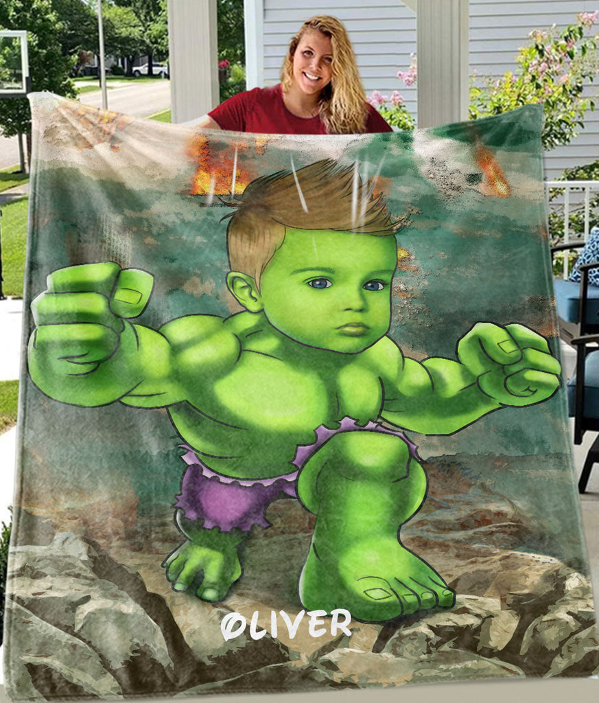 personalized kid blankets