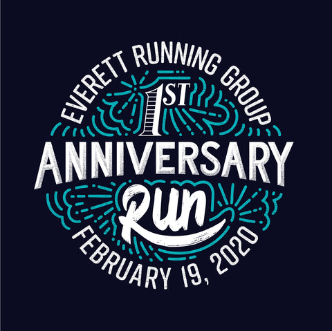 Everett Running Group Anniversary Run Design