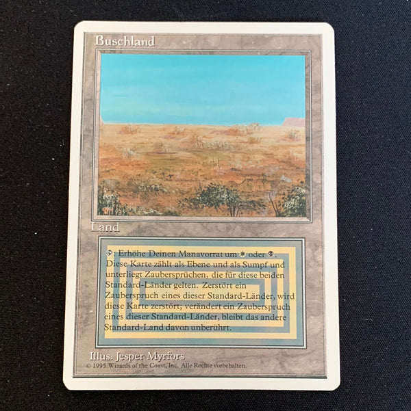 Scrubland - Foreign White Bordered - French