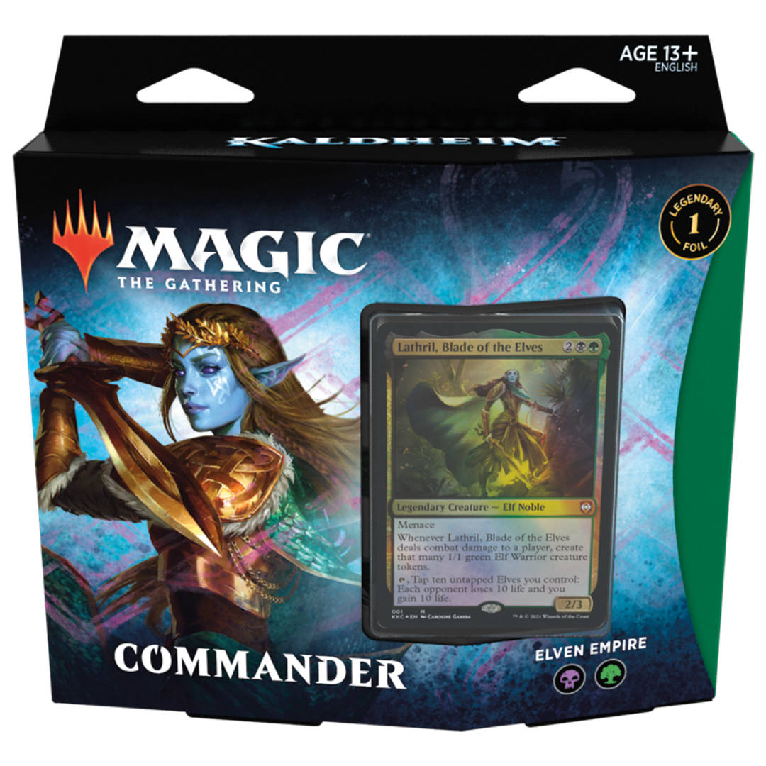 Commander Deck Elven Empire Kaldheim Three For One Trading Gmbh 4320