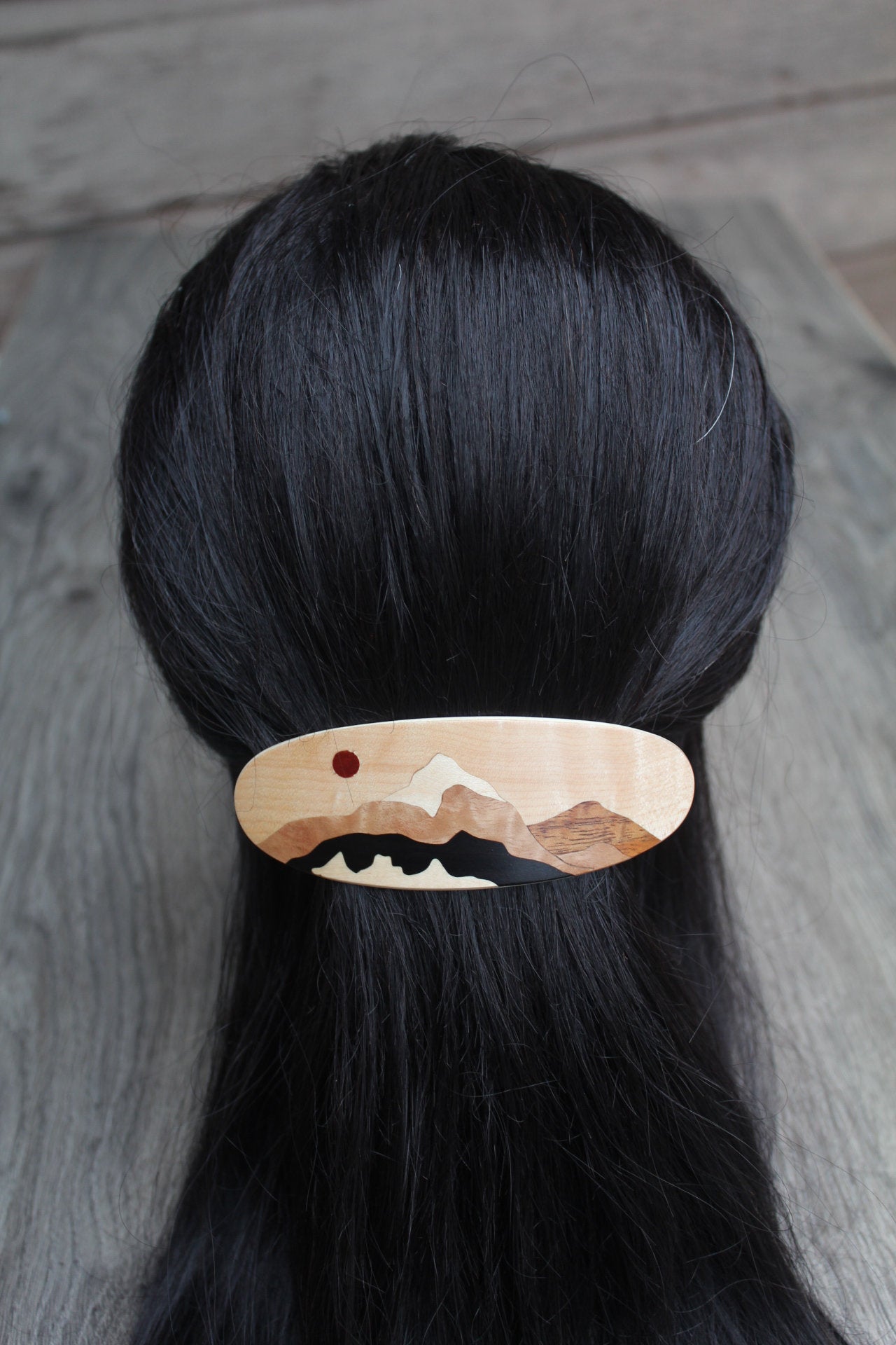 large hair barrettes for thick hair