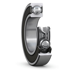 LEDA clocks deep grooved sealed ball bearing section view showing inner, outer rings and ball bearing