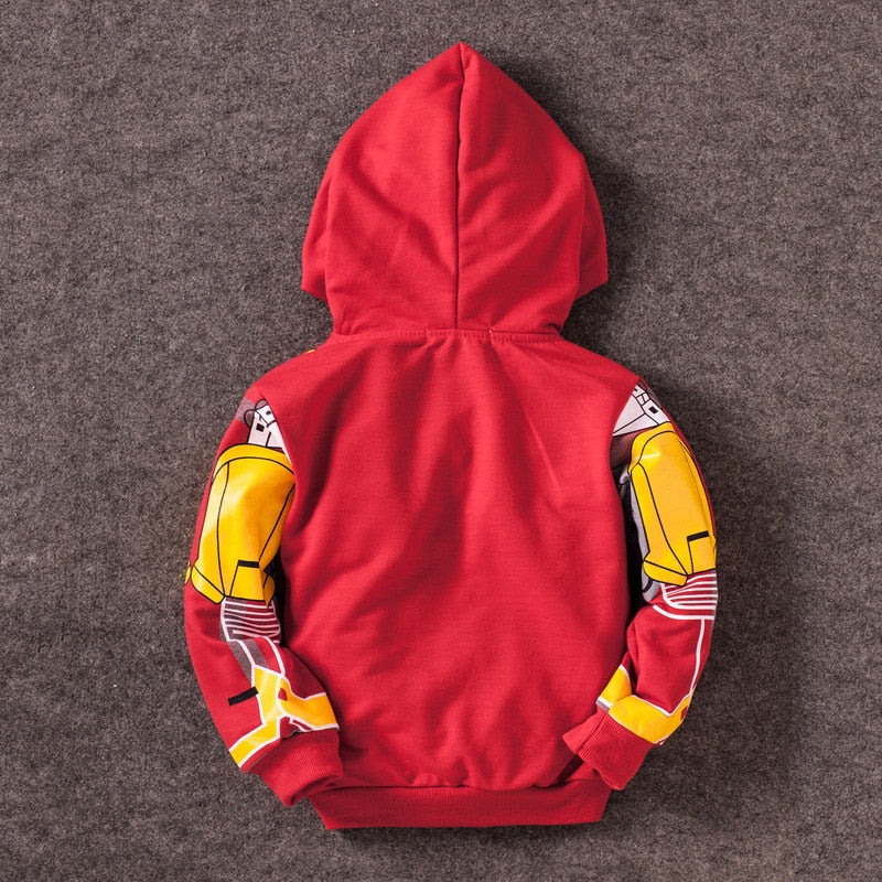superhero hoodie toddler