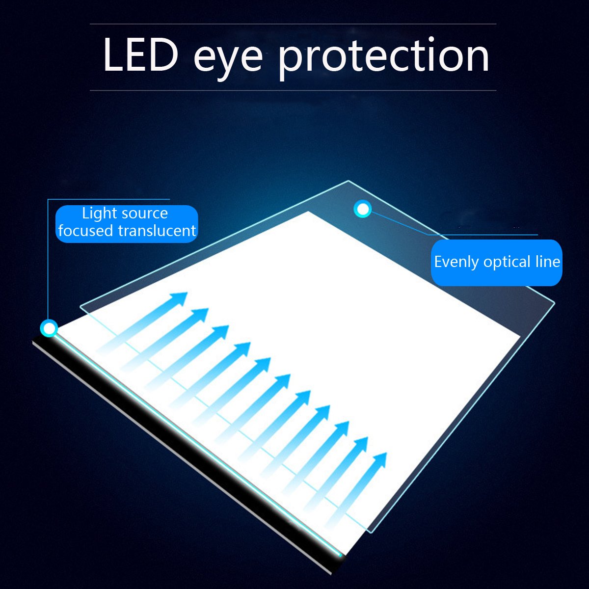 led light table tracing