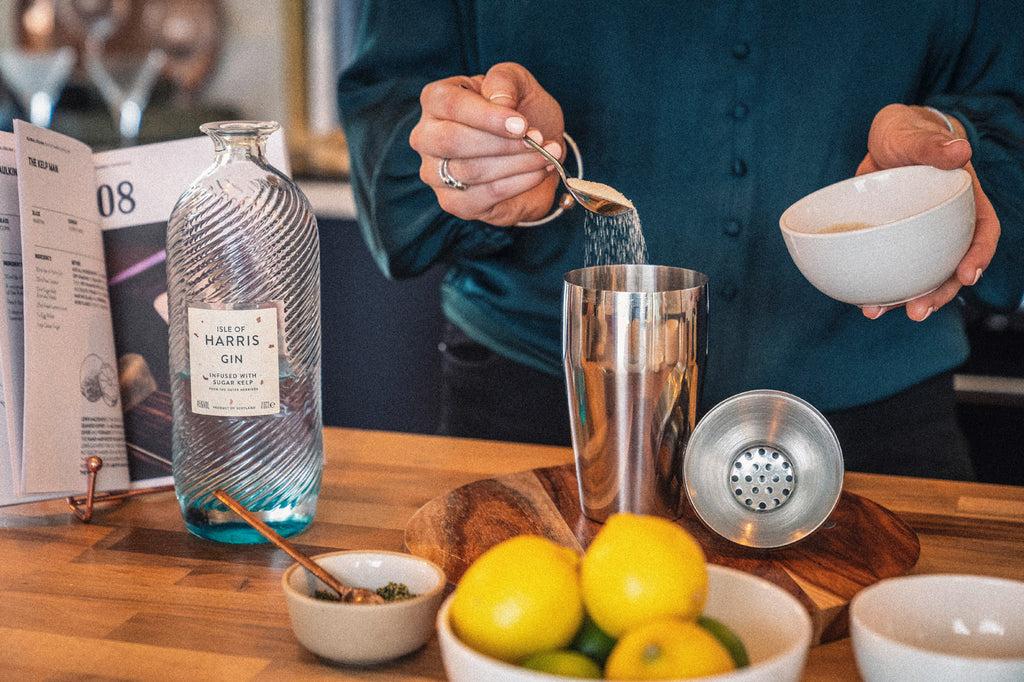 Keep the spirit flowing with Isle of Harris Gin and creative kitchen cocktails.