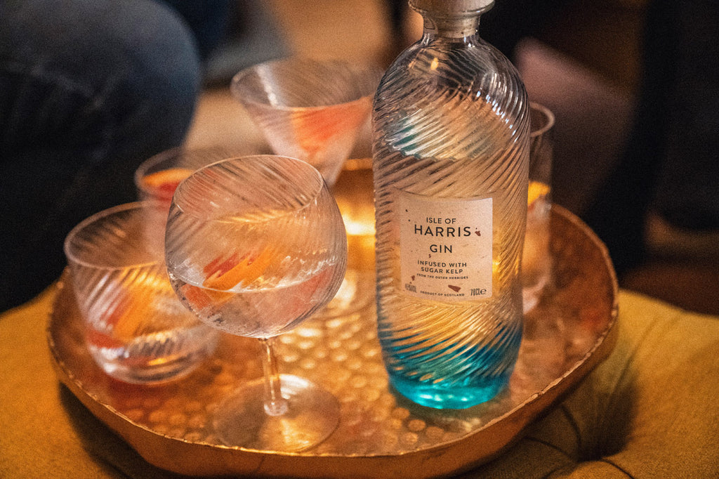 Share our Isle of Harris Gin when your guests come in from the cold