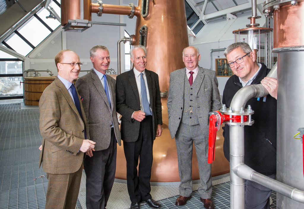 L to R: Simon Erlanger, Ron MacEachran, Burr Bakewell, Murdo Morrison, and Kenny Maclean. September 2015.