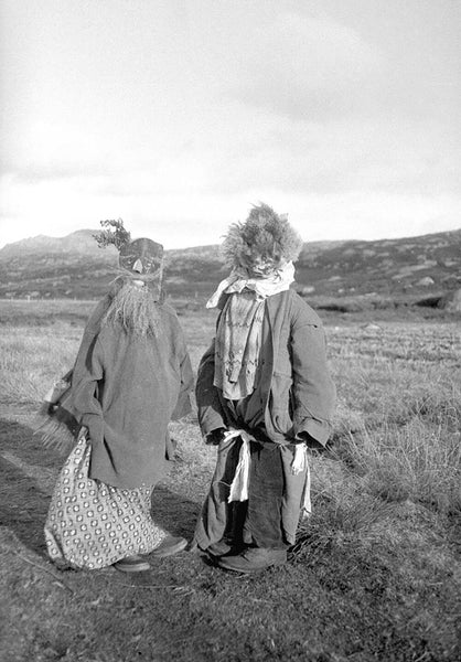 Halloween in South Uist, 1930s by Margaret Ann Shaw © Canna House Photographic Collection