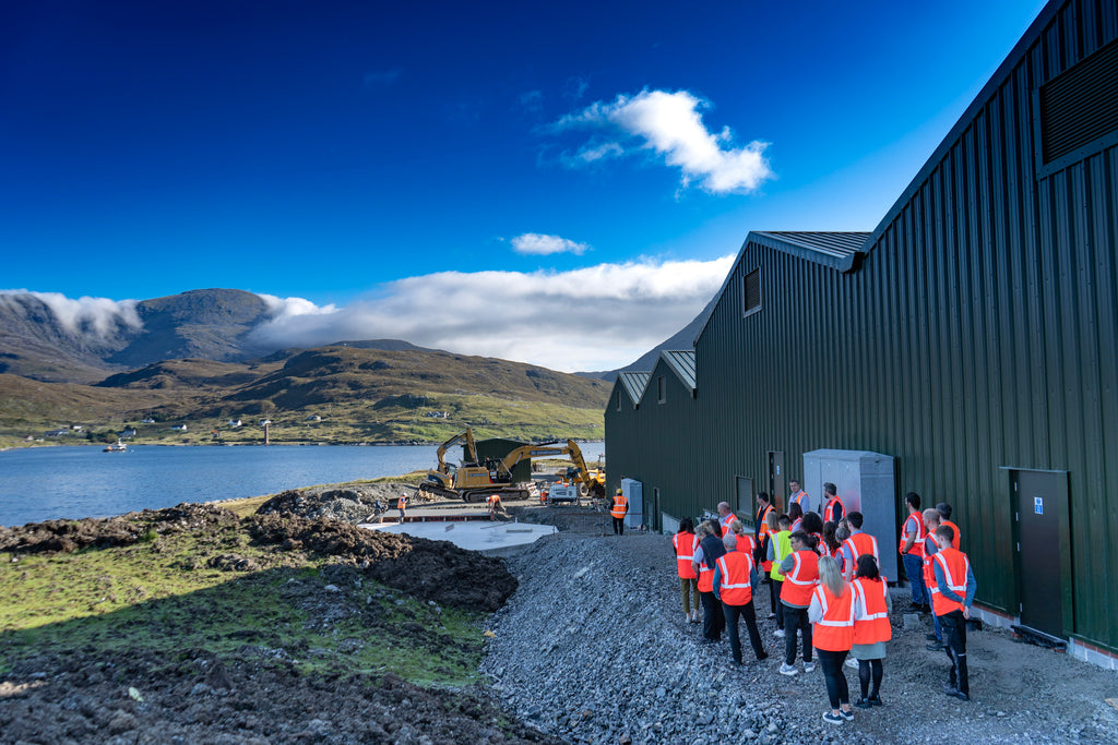 Whisky maturation by the shores of Ardhasaig, Isle of Harris.